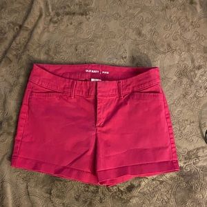 Old navy hot pink pixie shorts